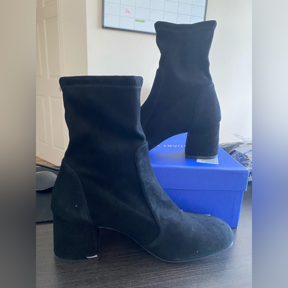 Stuart Weitzman Women's Sleek 60 Sock Booties Size 11 NIB - Picture 6 of 9